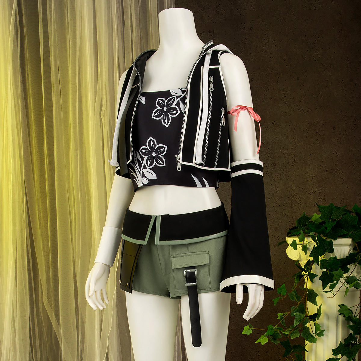 Final Fantasy VII Yuffie Kisaragi Cosplay Costume - A Edition