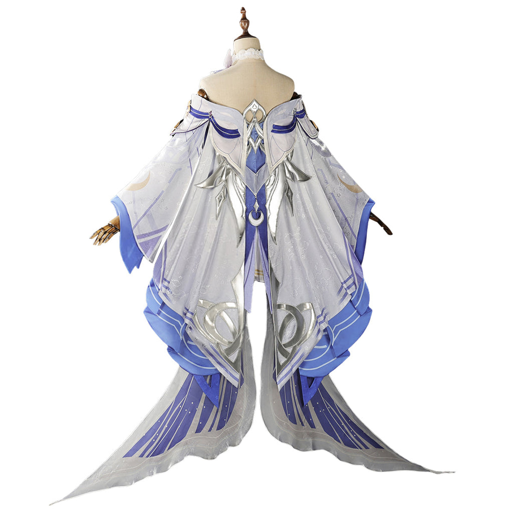 Genshin Impact Moon Maiden Columbina Cosplay Costume