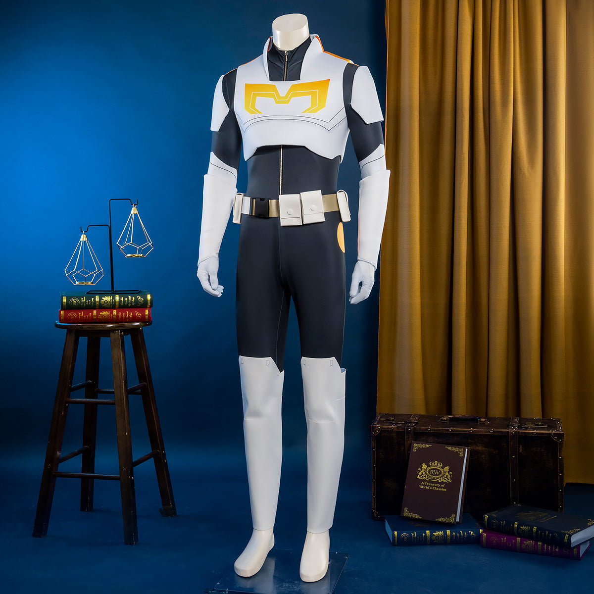 Dispatch Robert Robertson Mecha Man Armor Set Costume