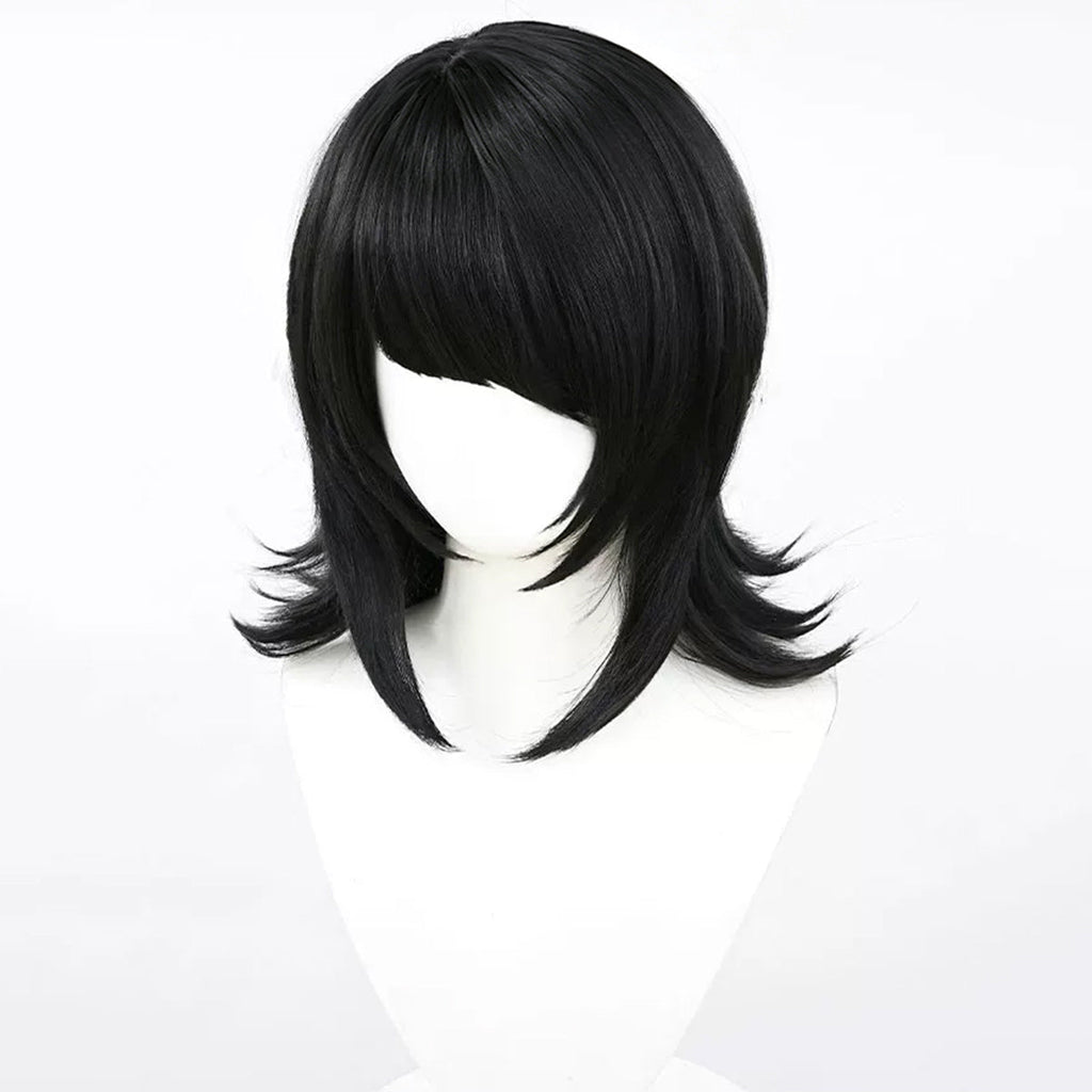 Danganronpa Dangan Ronpa Mukuro Ikusaba Black Cosplay Wig