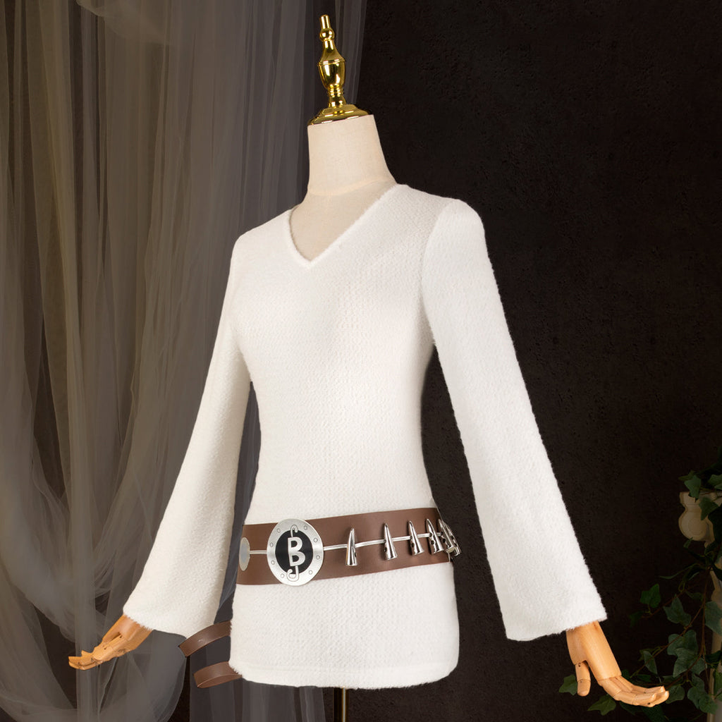 One Piece Nami White Dress Cosplay Costume
