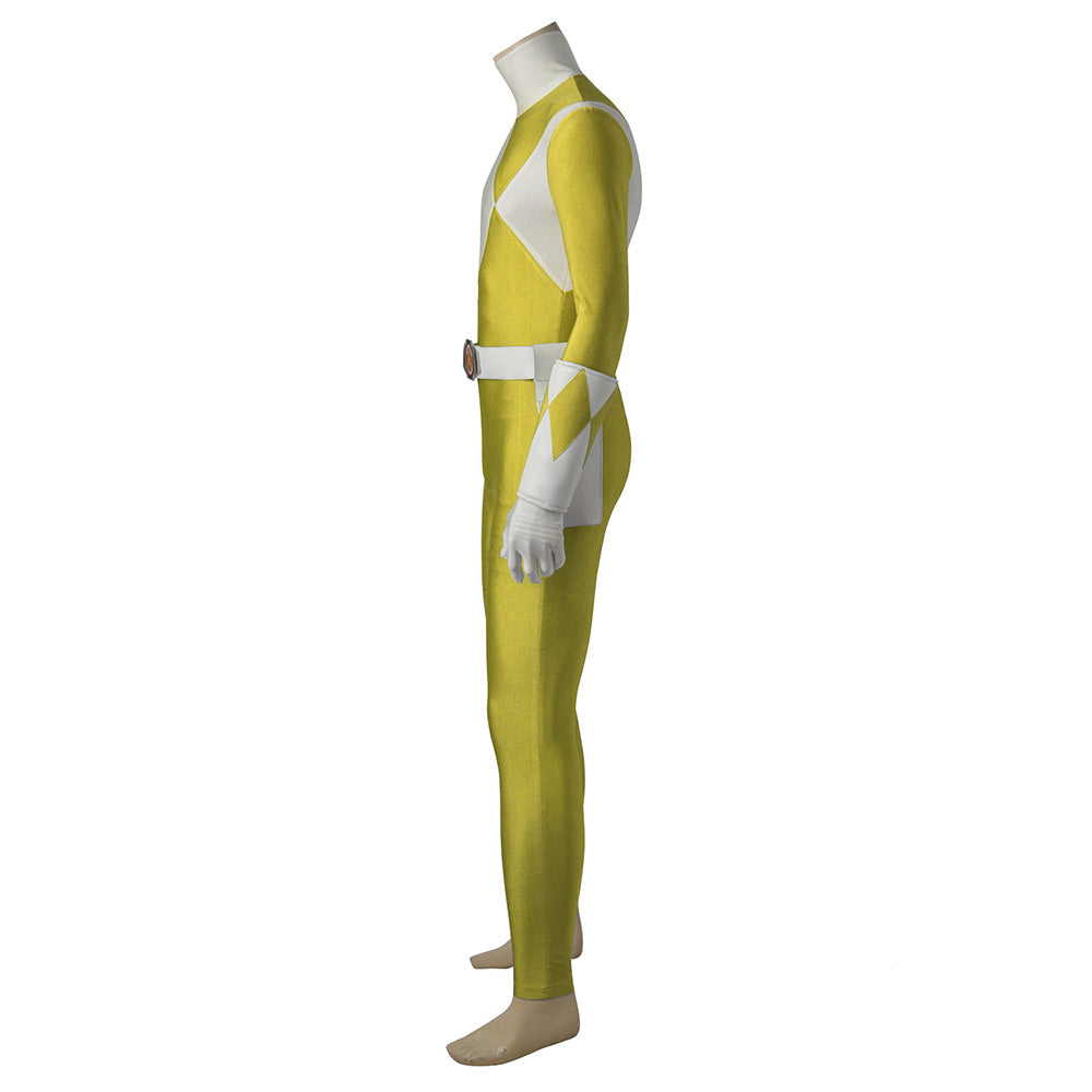 Mighty Morphin Power Rangers Yellow Ranger Cosplay Costume