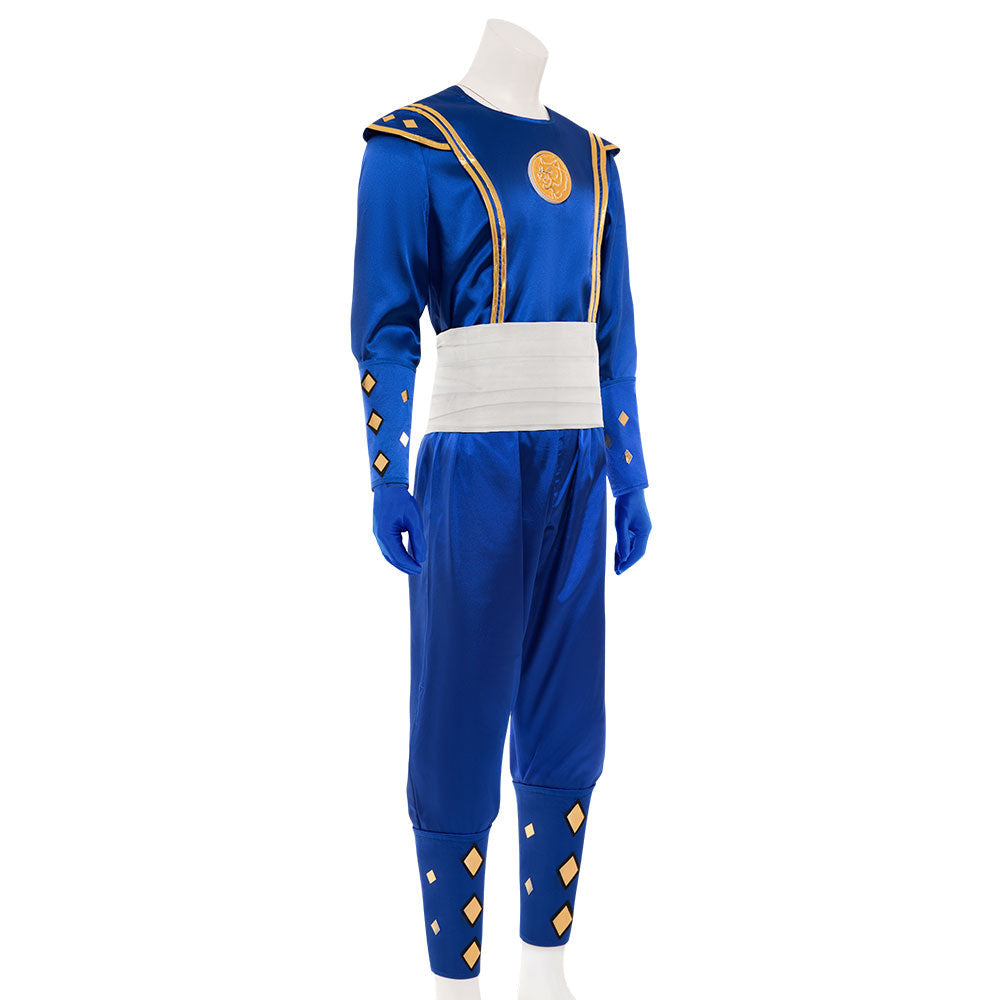 Power Rangers Blue Ninjetti Ranger Blue Ninja Ranger B Edition Cosplay Costume