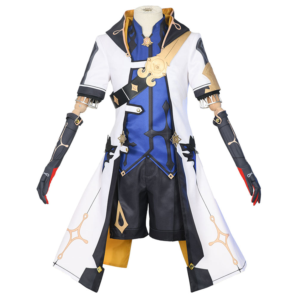 Genshin Impact Albedo Halloween Cosplay Costume