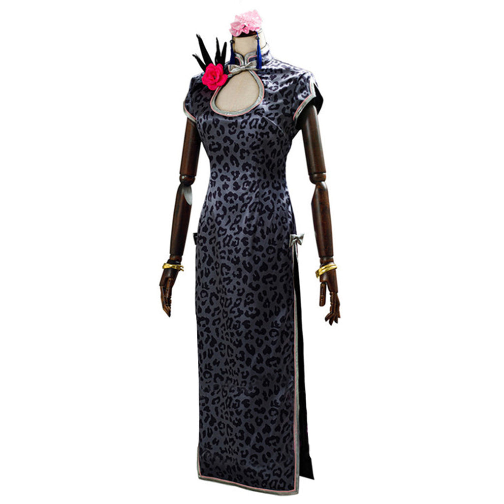 Final Fantasy VII Tifa Lockhart Sporty Cheongsam Costume