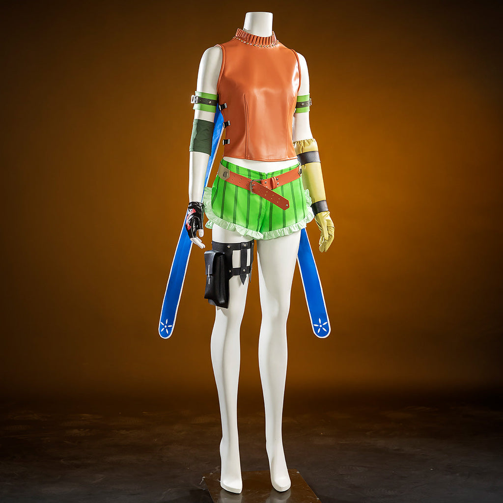 Final Fantasy X Rikku Cosplay Costume