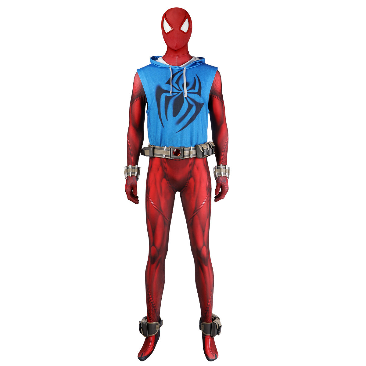 Marvel's Spider-Man 2 Scarlet Spider Cosplay Costume
