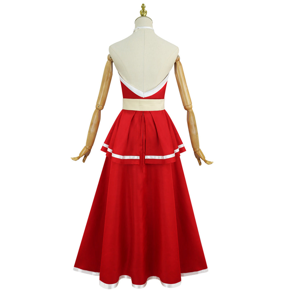 Hazbin Hotel Season 2 Charlie Party Dress Red Dress Cosplay Costume