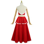 Hazbin Hotel Season 2 Charlie Party Dress Red Dress Cosplay Costume
