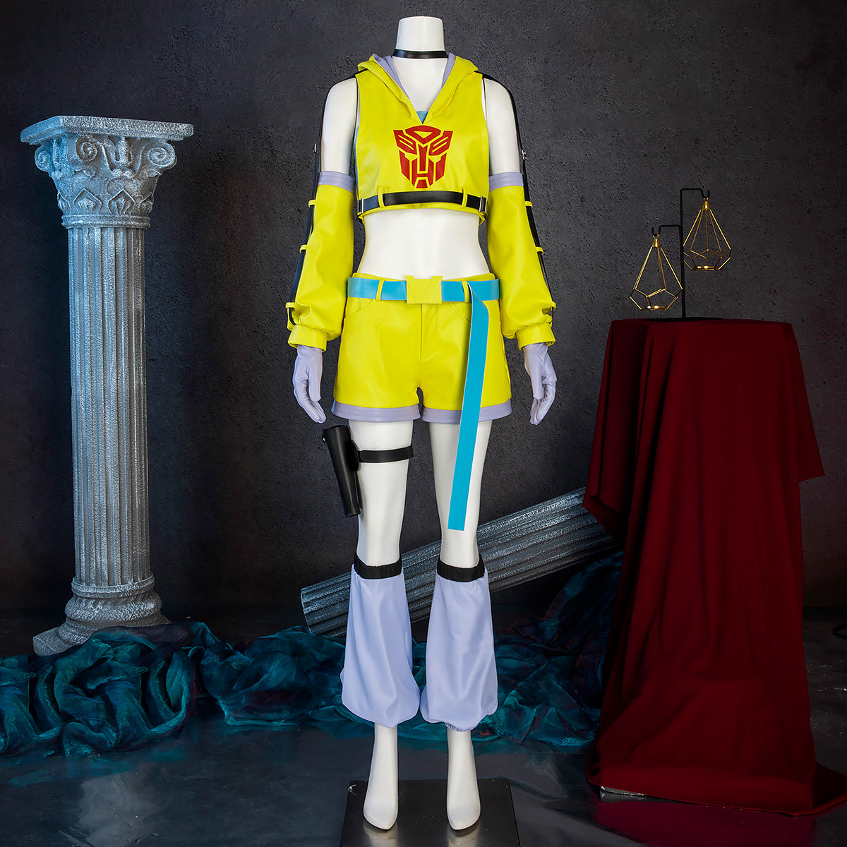 Transformers Bumblebee Female Version Cosplay Costume