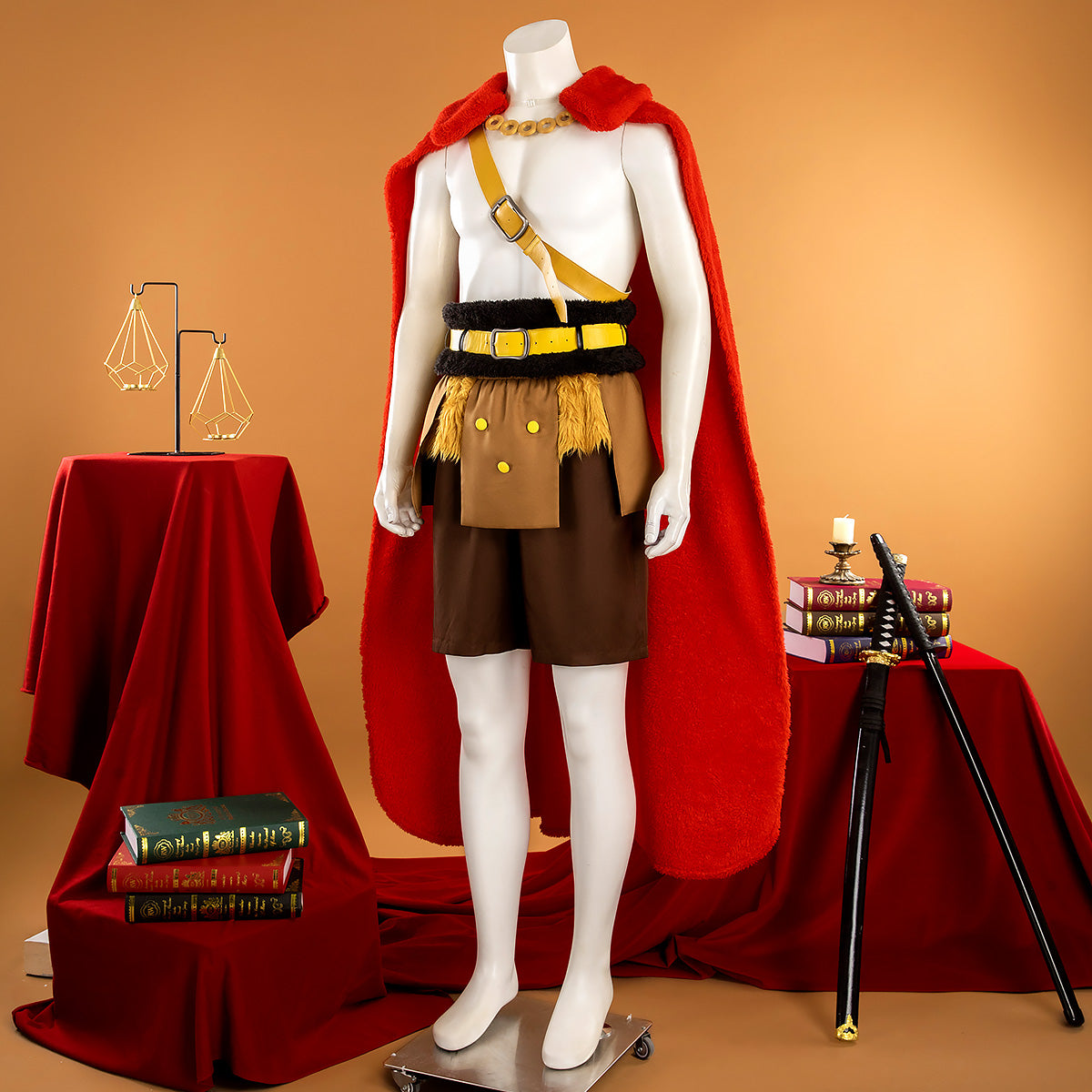One Piece Monkey D. Luffy Elbaf Cosplay Costume