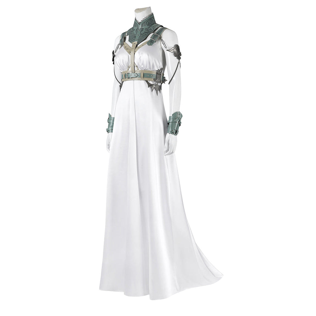 Final Fantasy VII Rebirth FF7R Tifa Lockhart Gold Saucer Dress Cosplay Costume