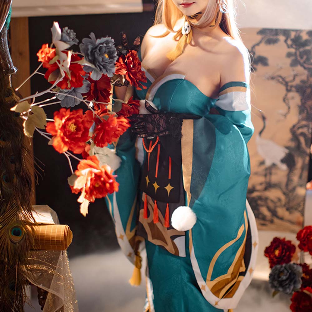 Genshin Impact Ms. Hina Cosplay Costume