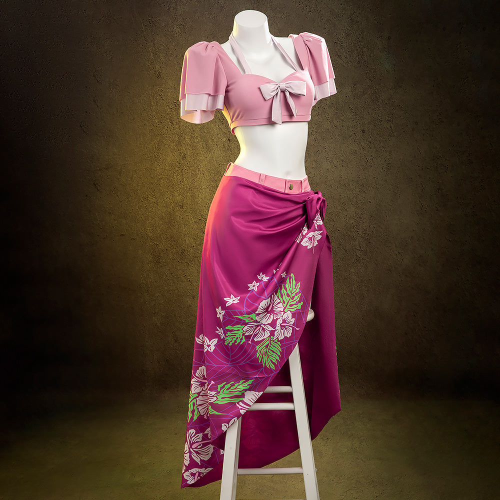 Final Fantasy VII Rebirth Aerith Gainsborough Beachwear Costume