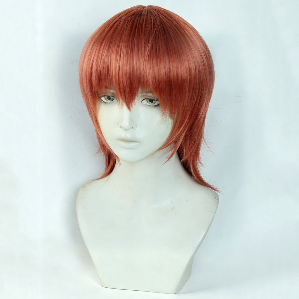 Hunter x Hunter Hisoka Orange Straight Cosplay Wig