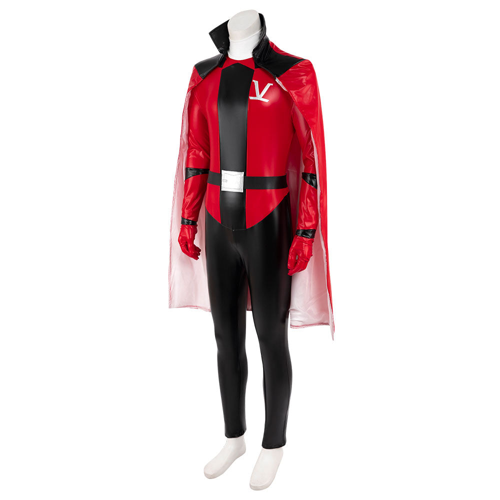 Power Rangers Kaitou Sentai Lupinranger VS Keisatsu Sentai Patranger Lupin Red Cosplay Costume