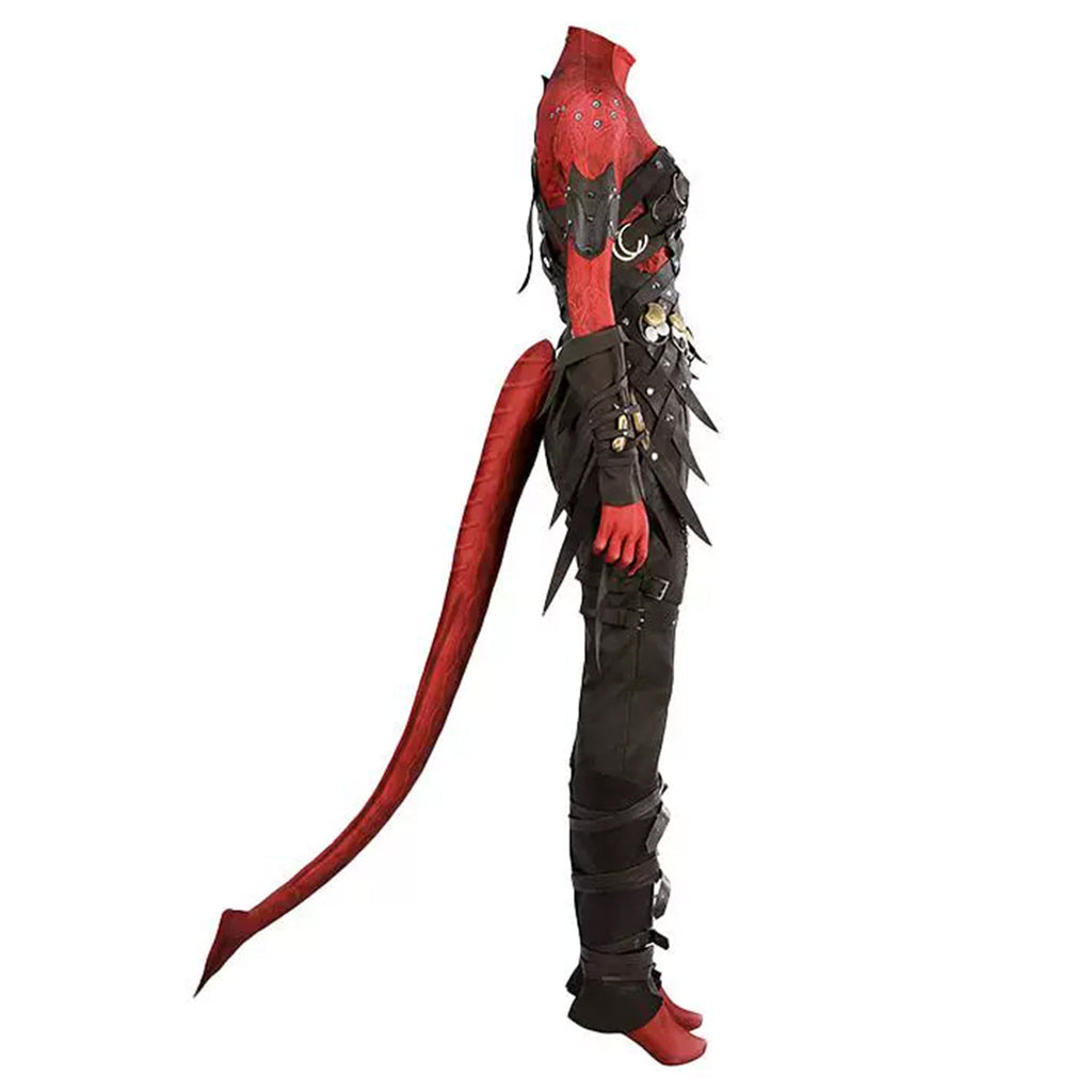 Baldur's Gate 3 Karlach Black Cosplay Costume