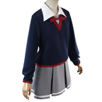 Fate/strange Fake Ayaka Sajyou Blue Cosplay Costume