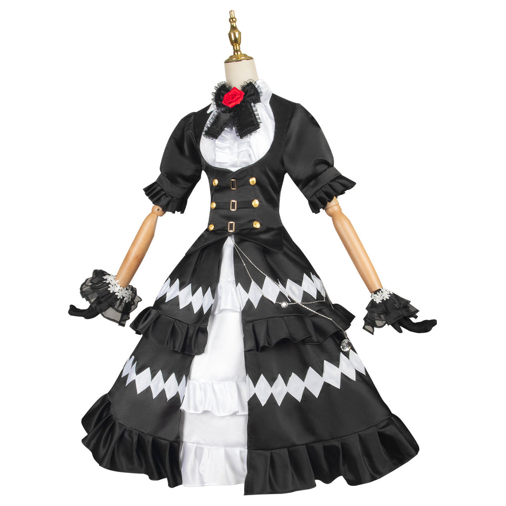 Date A Live III Kurumi Tokisaki Nightmare Cosplay Costume