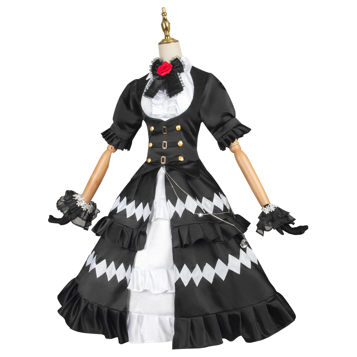 Date A Live III Kurumi Tokisaki Nightmare Cosplay Costume