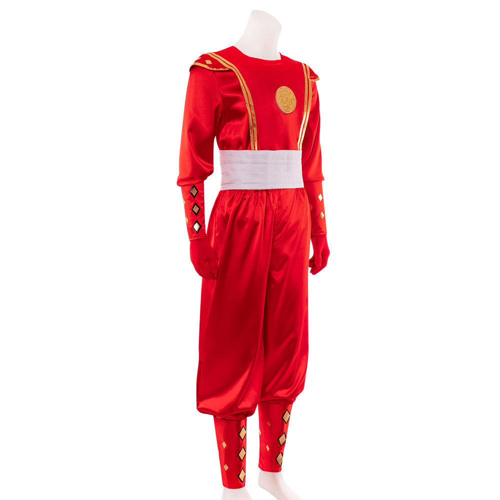 Power Rangers Red Ninjetti Ranger Red Ninja Ranger B Edition Cosplay Costume