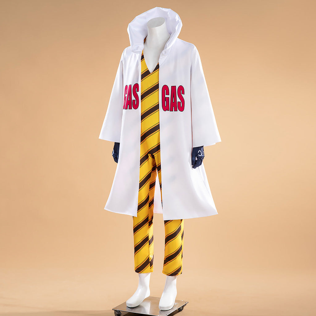 One Piece Caesar Clown Cosplay Costume