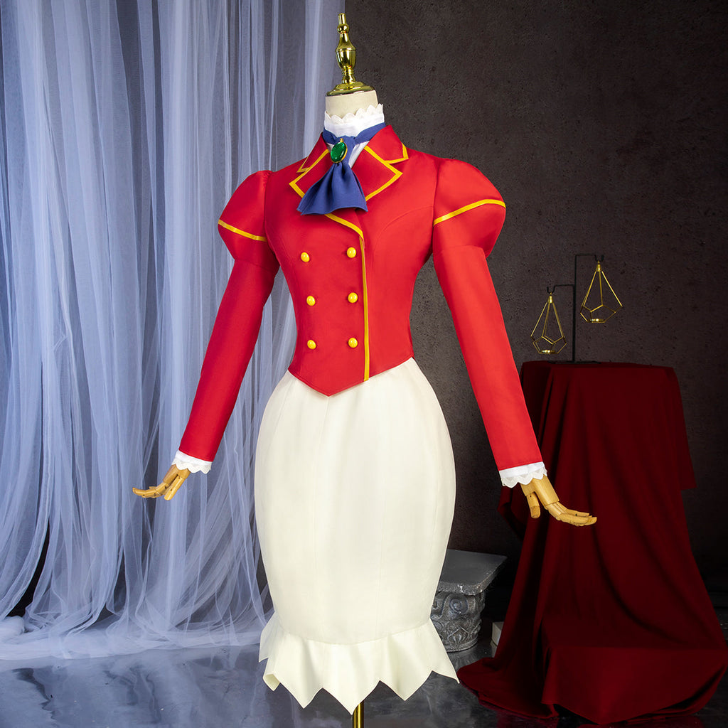 From Bureaucrat To Villainess Grace Auvergne Cosplay Costume