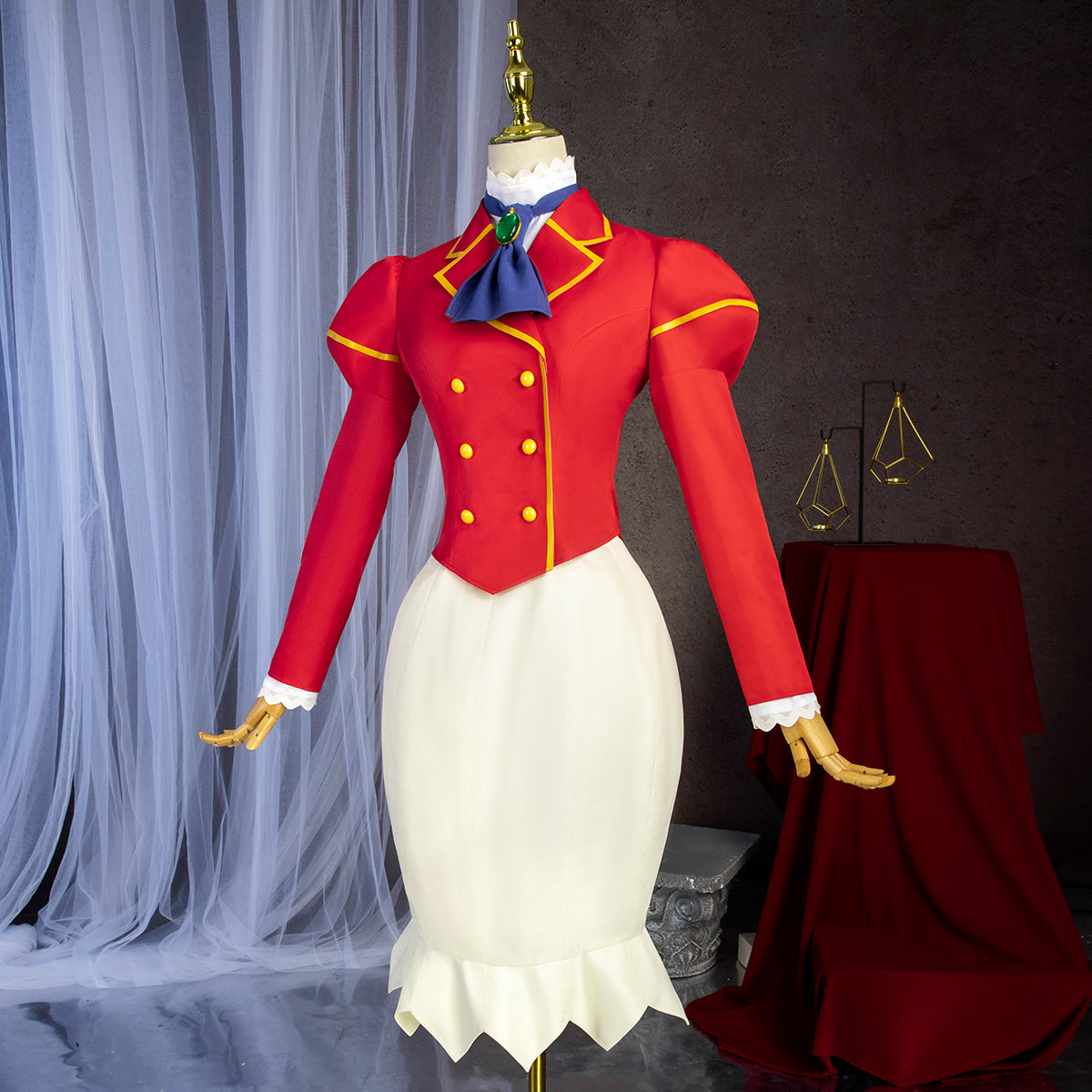From Bureaucrat To Villainess Grace Auvergne Cosplay Costume