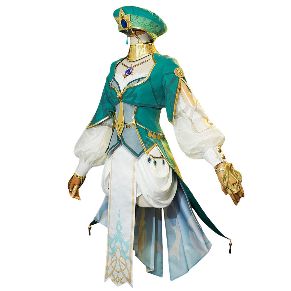 Genshin Impact Lisa A Sobriquet Under Shade Premium Edition Cosplay Costume