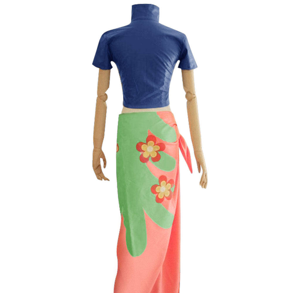 One Piece Nico Robin After Two Years Leather Edition Cosplay Costume