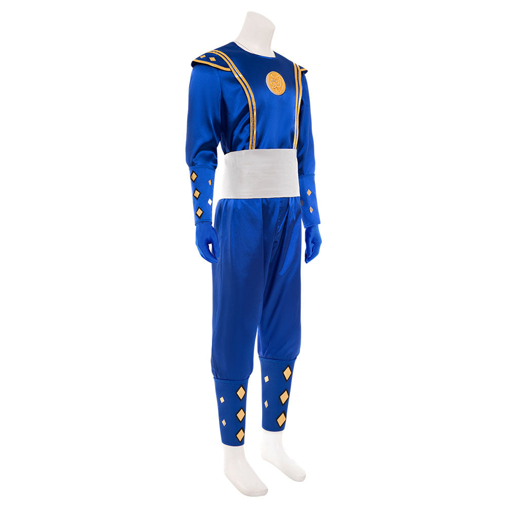 Power Rangers Blue Ninjetti Ranger Blue Ninja Ranger Cosplay Costume