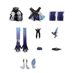 Genshin Impact Skirk Cosplay Costume