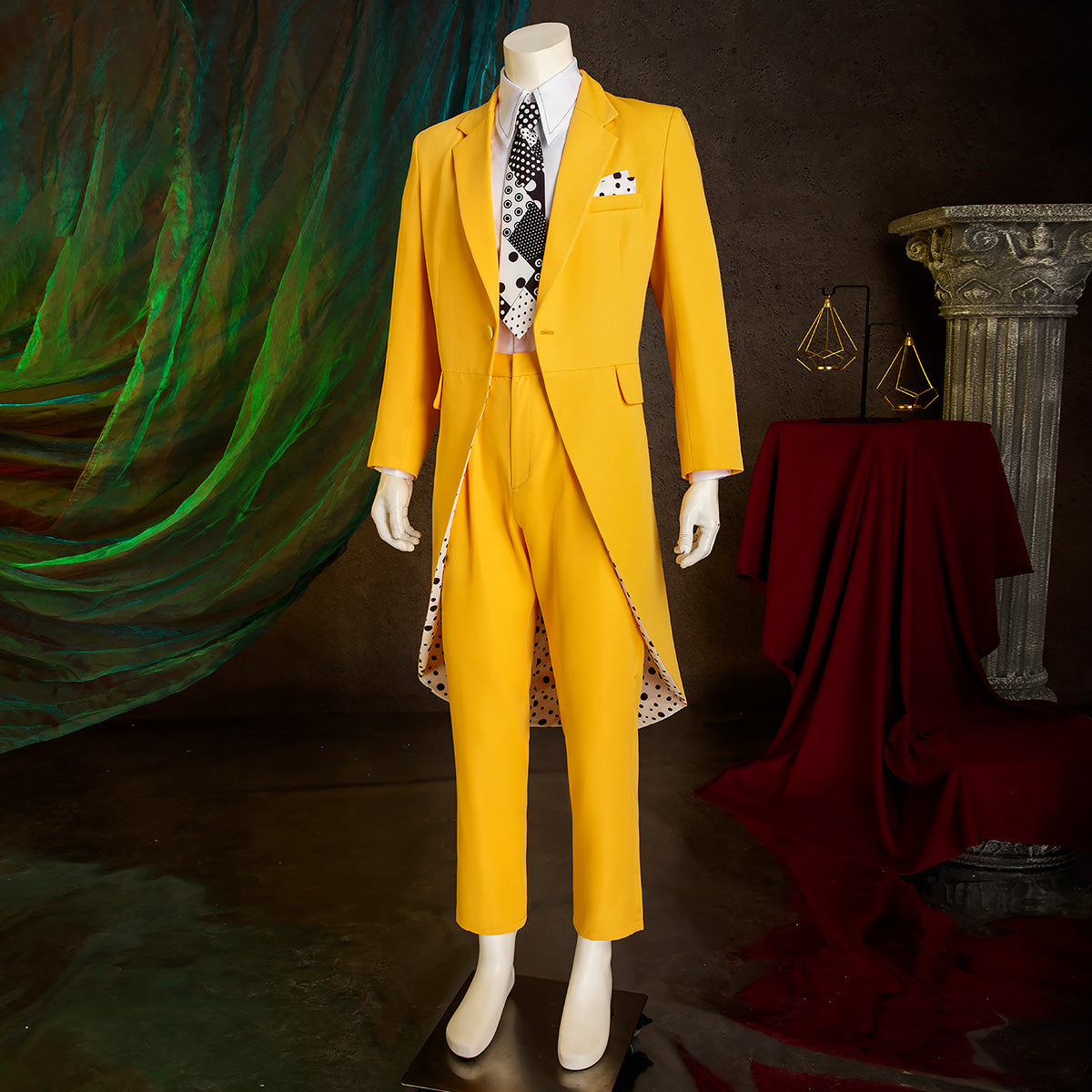 The Mask (1994) Stanley Ipkiss Cosplay Costume
