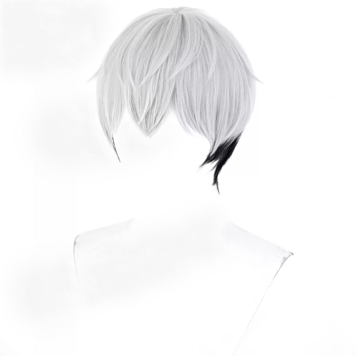 Overwatch Mizuki Grey Cosplay Wig