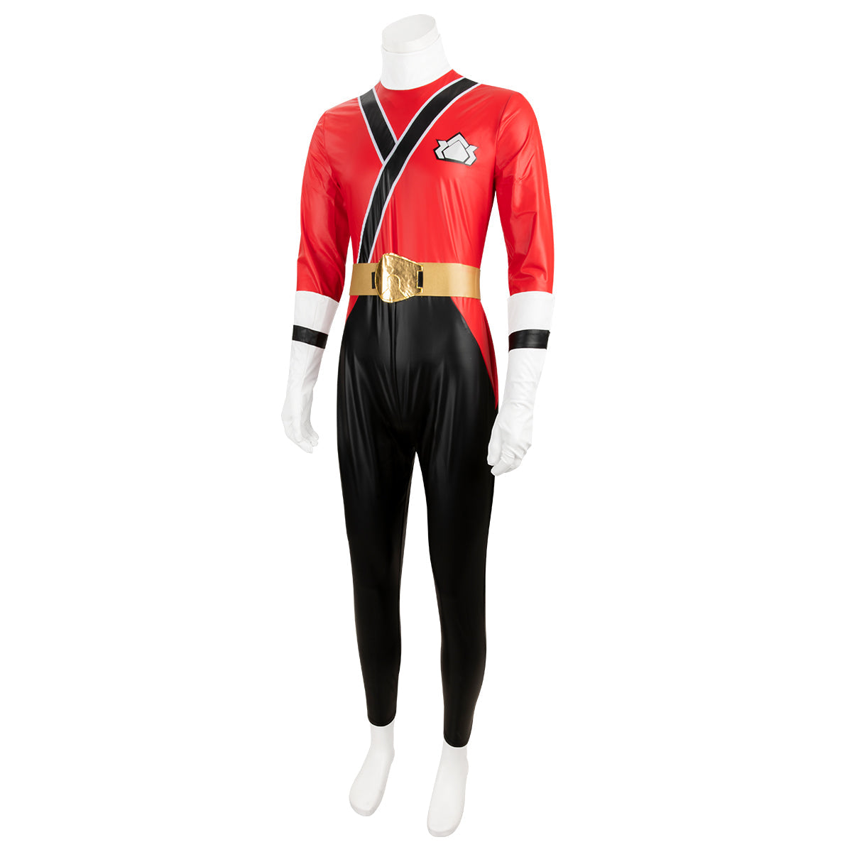 Power Rangers Samurai Red Samurai Ranger Cosplay Costume