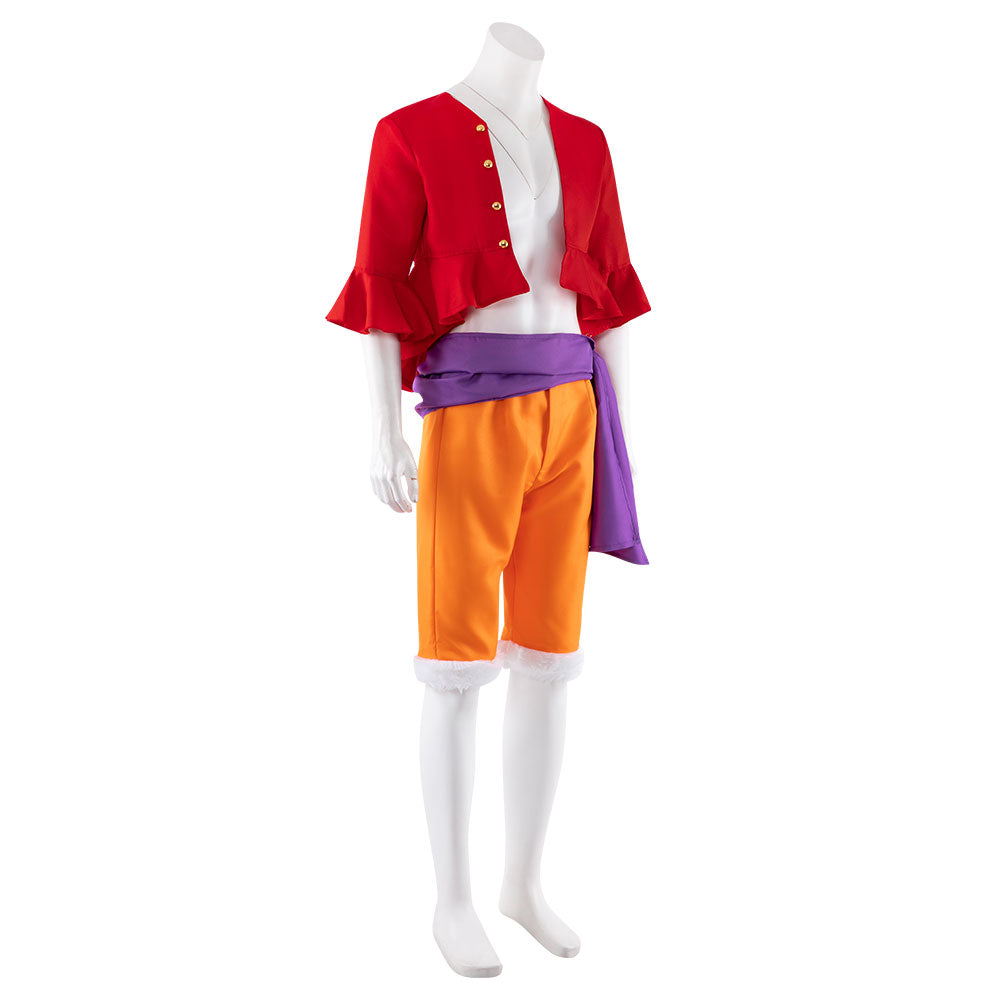 One Piece Onigashima Luffy Cosplay Costume
