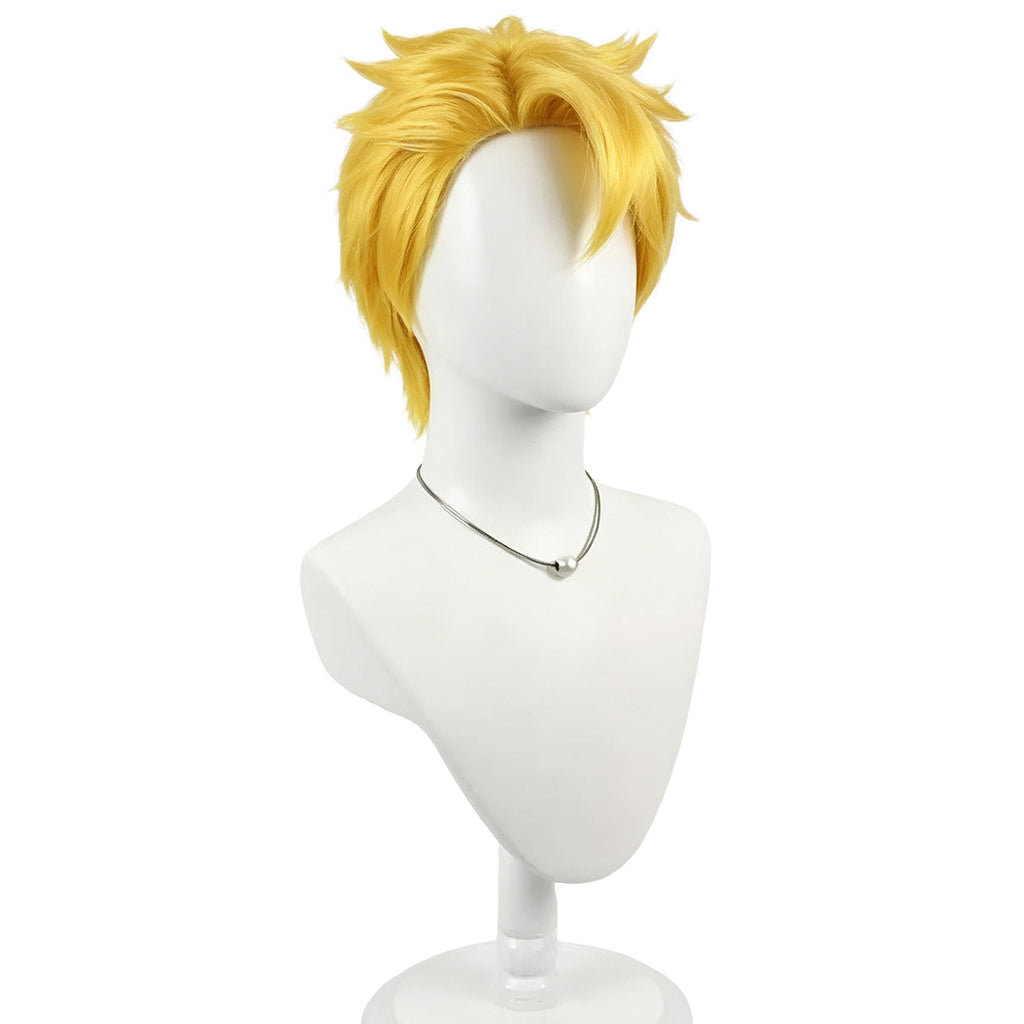 Daemons of the Shadow Realm Yomi No Tsugai Yuru Golden Cosplay Wig