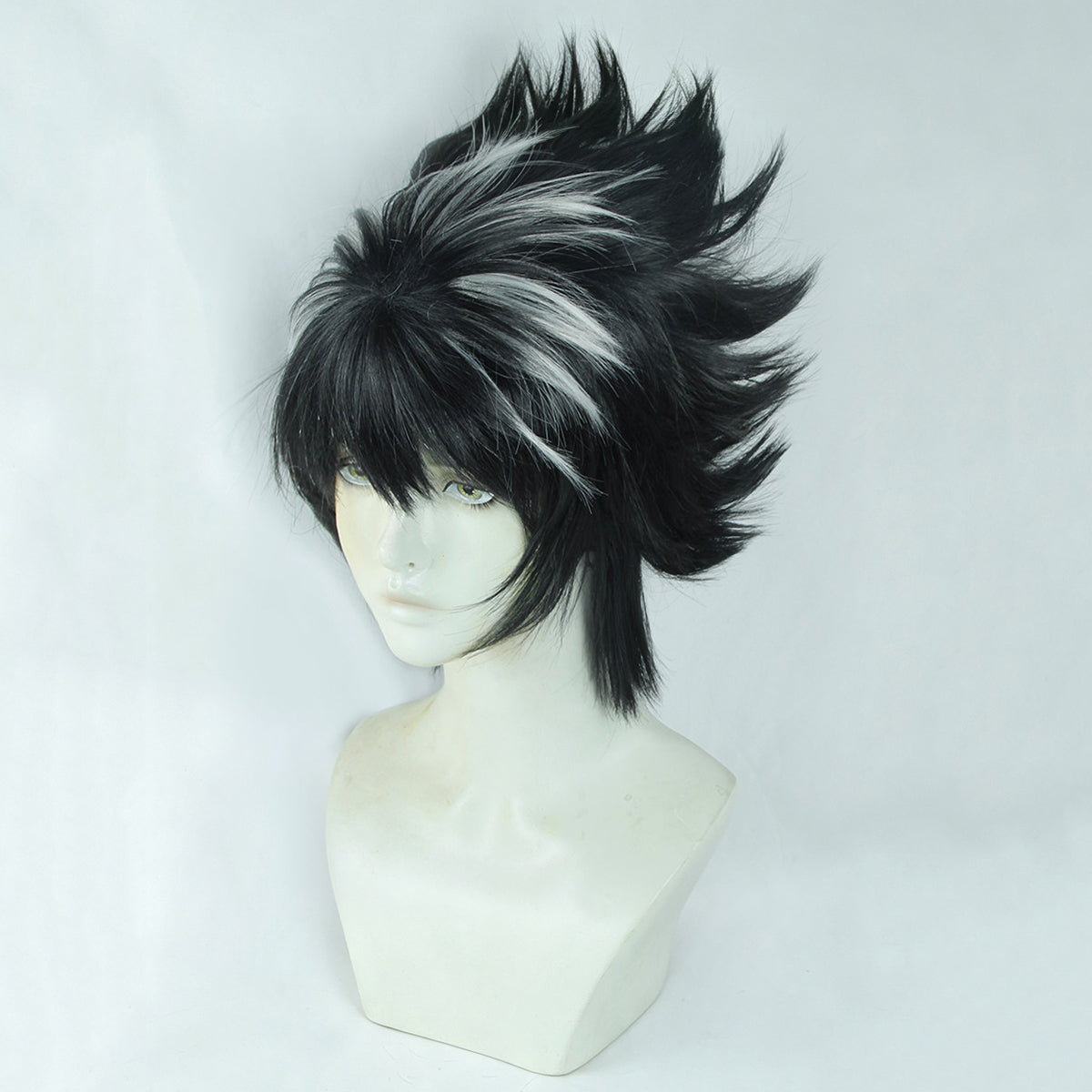 Yu Yu Hakusho Hiei Black Cosplay Wig