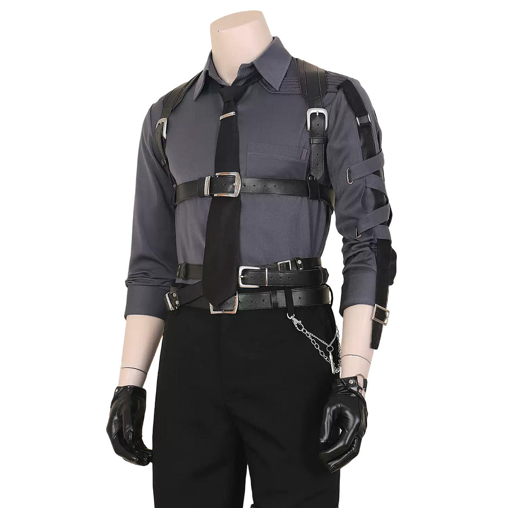 Love and Deepspace Precise Control Dark Silver Cosplay Costume
