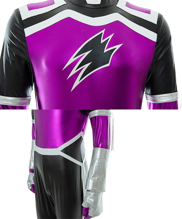 Power Rangers Jungle Fury Jungle Fury Wolf Ranger Cosplay Costume