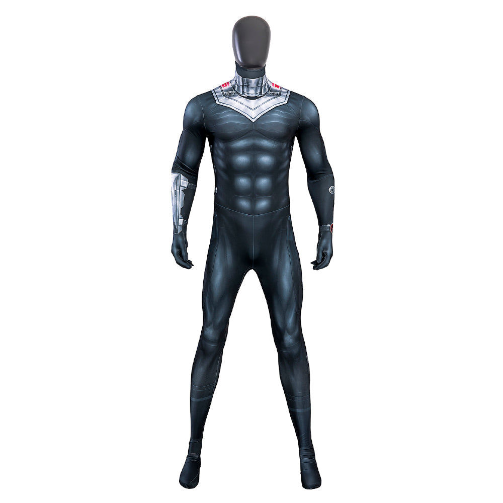 Sea King 2 Villains - Black Manta Jumpsuit Cosplay Costume