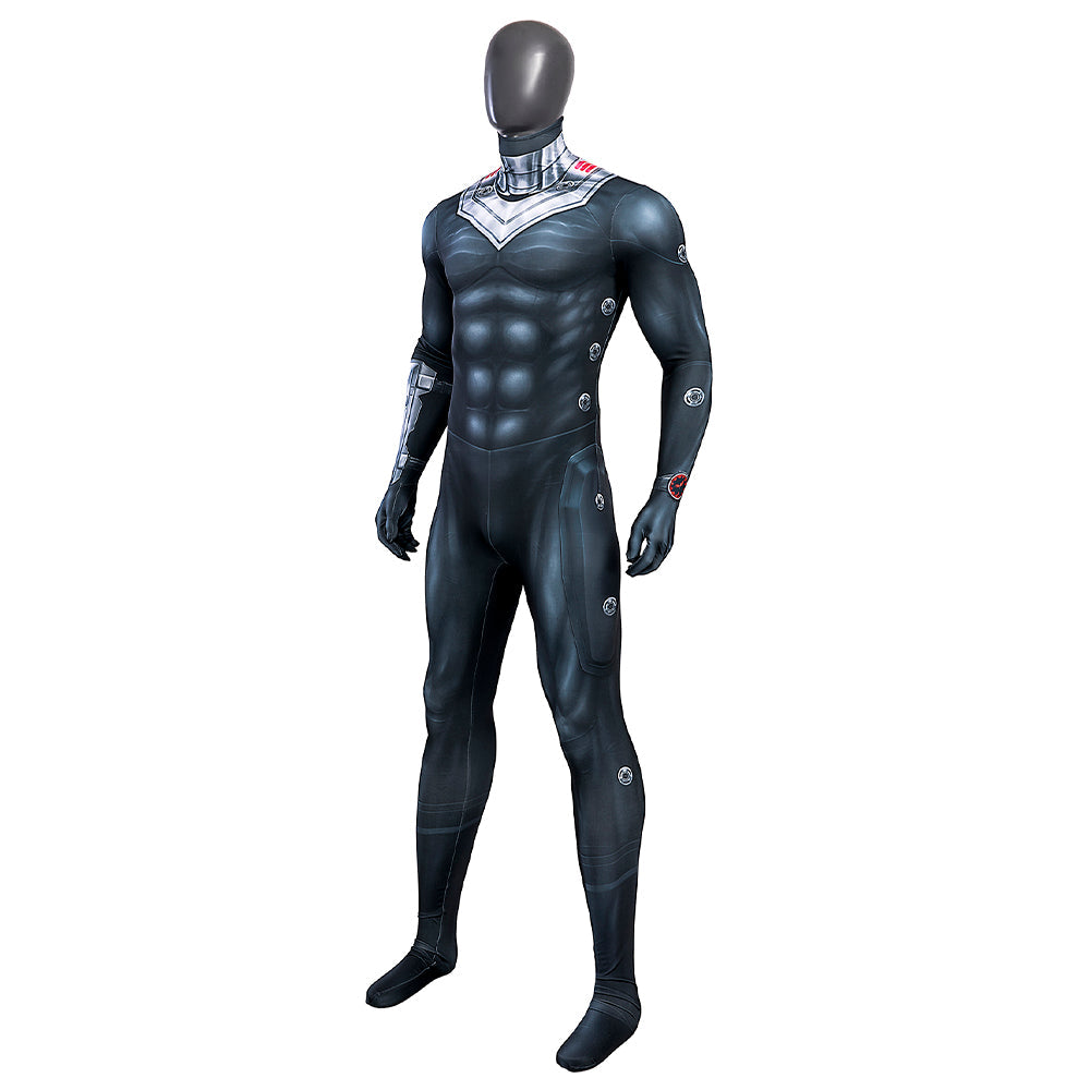 Sea King 2 Villains - Black Manta Jumpsuit Cosplay Costume