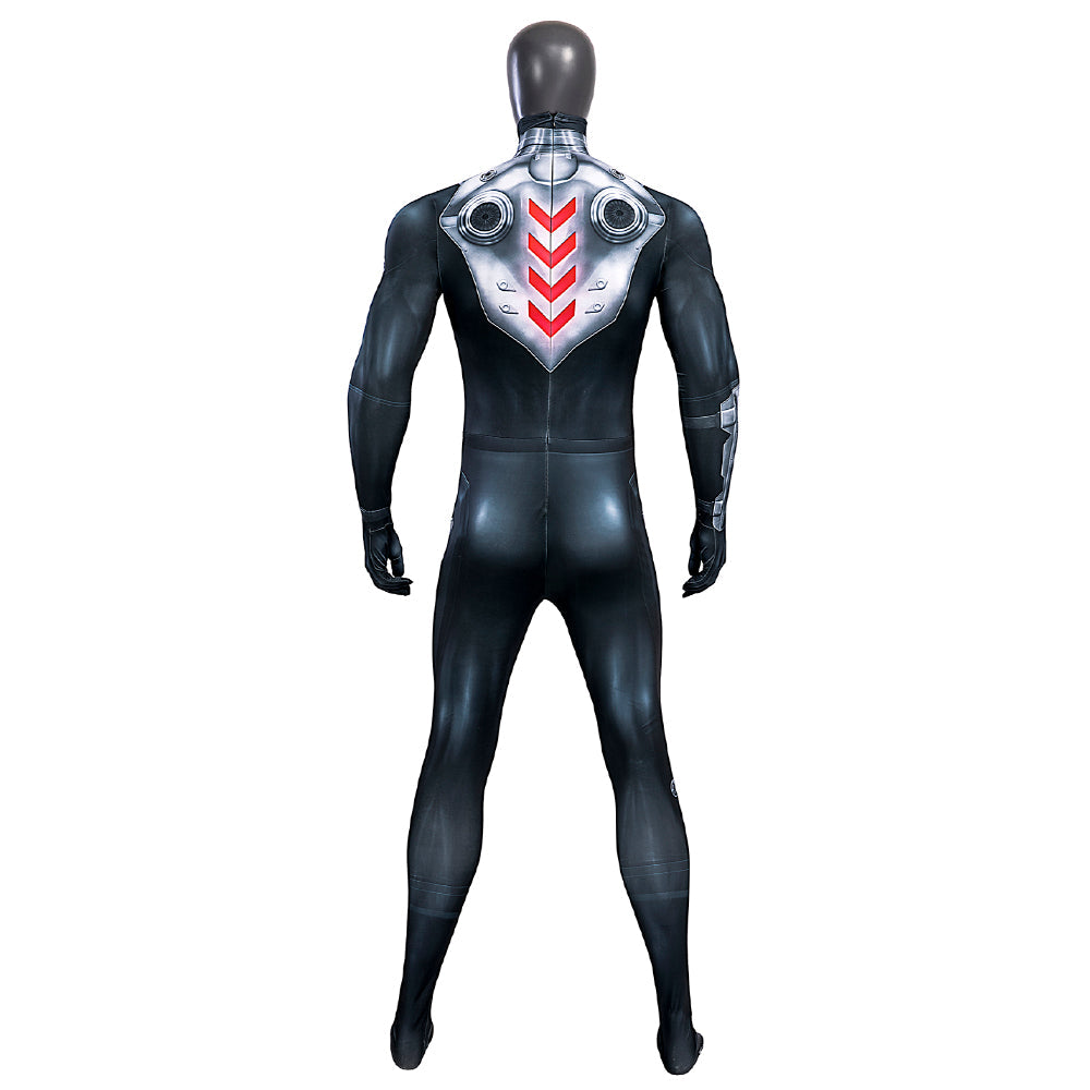 Sea King 2 Villains - Black Manta Jumpsuit Cosplay Costume