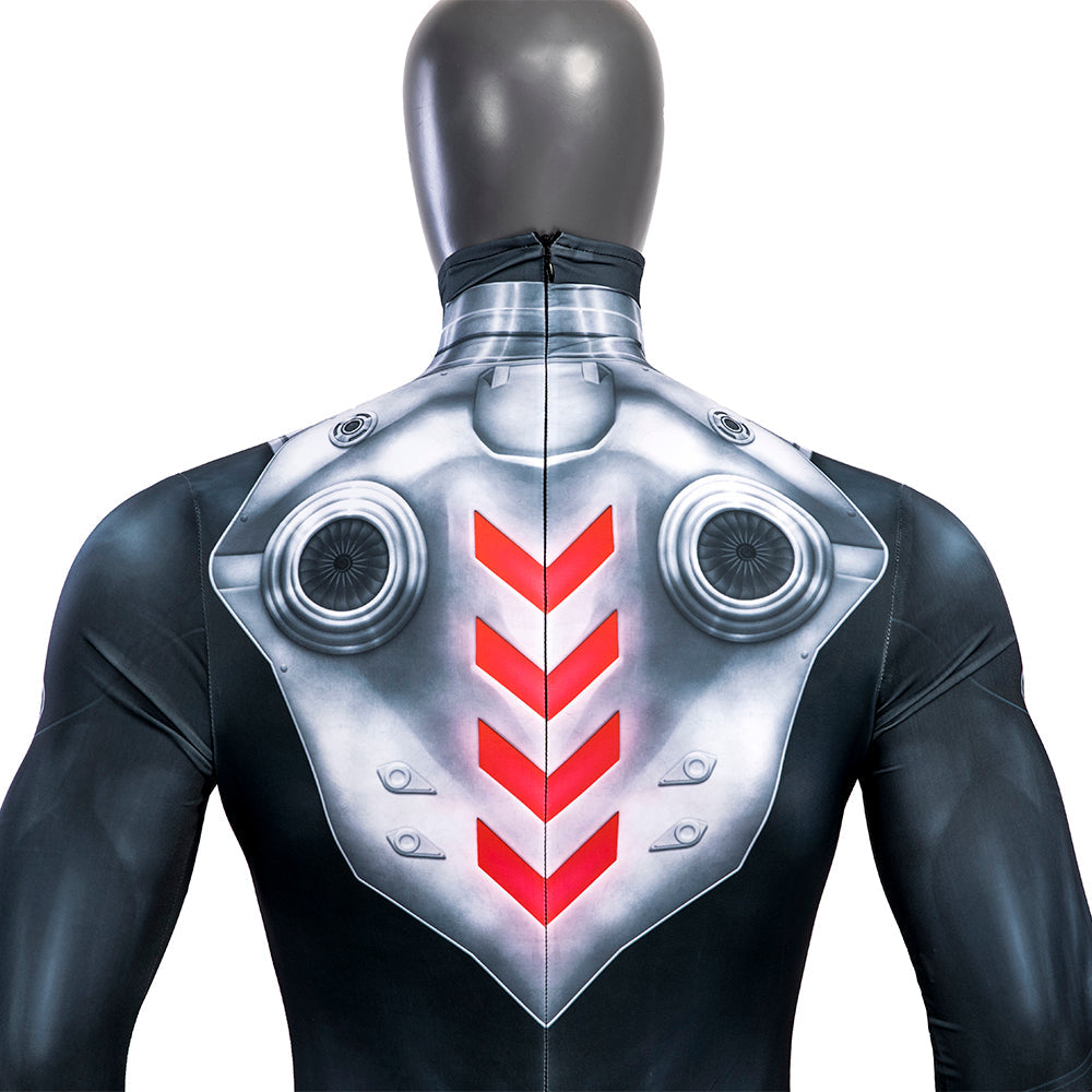 Sea King 2 Villains - Black Manta Jumpsuit Cosplay Costume
