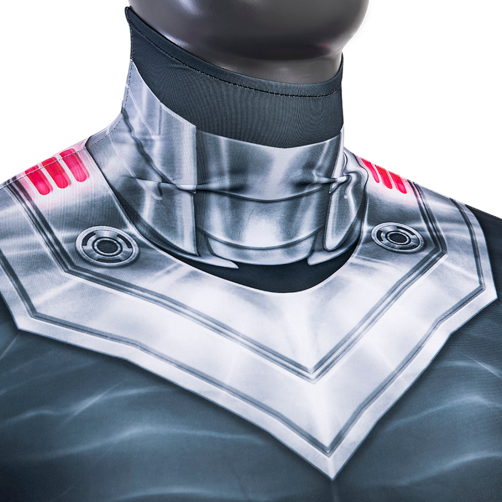 Sea King 2 Villains - Black Manta Jumpsuit Cosplay Costume