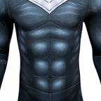 Sea King 2 Villains - Black Manta Jumpsuit Cosplay Costume