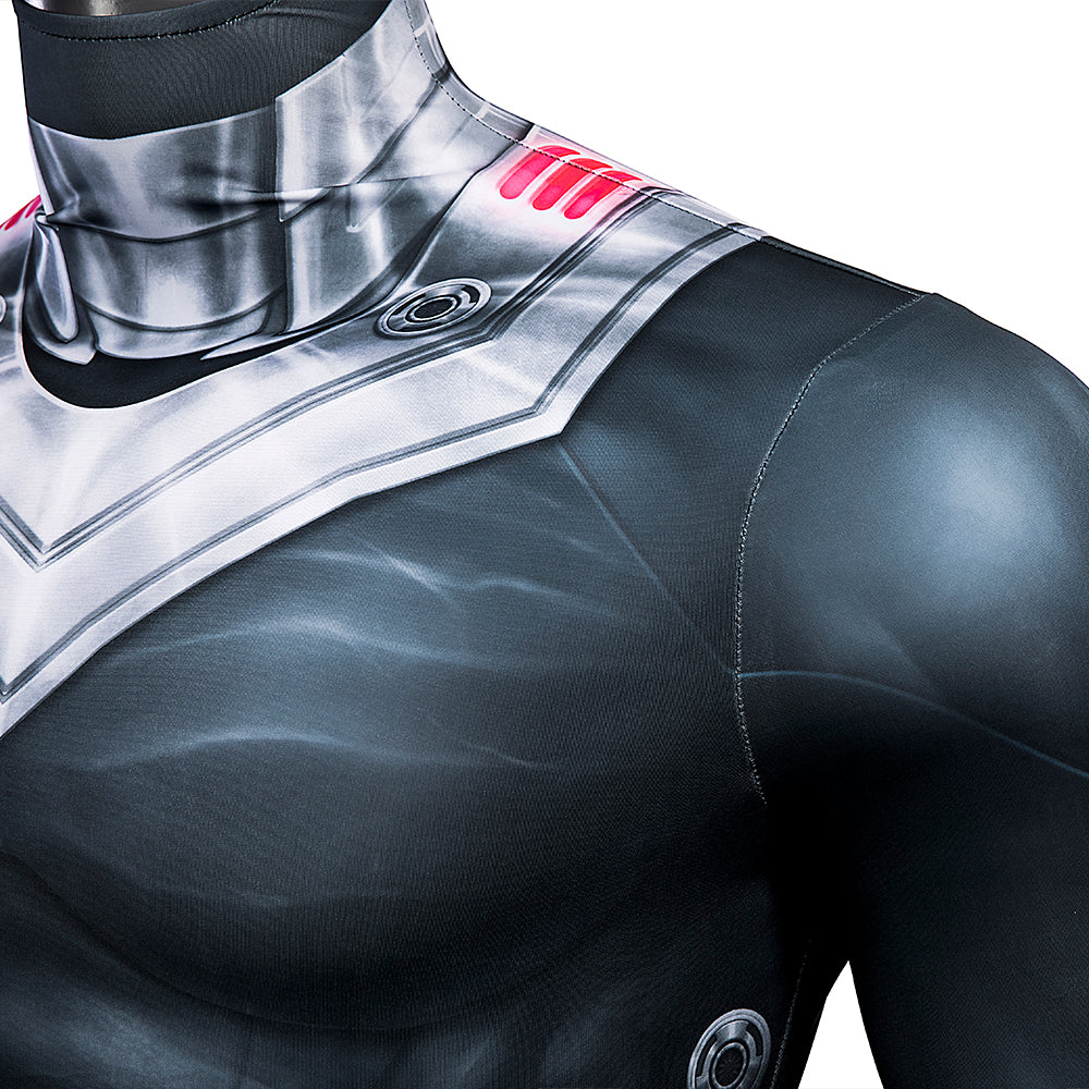 Sea King 2 Villains - Black Manta Jumpsuit Cosplay Costume