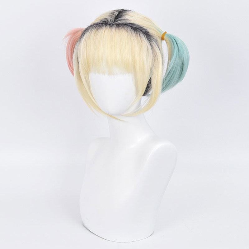 DC Birds of Prey Harley Quinn Golden Cosplay Wig