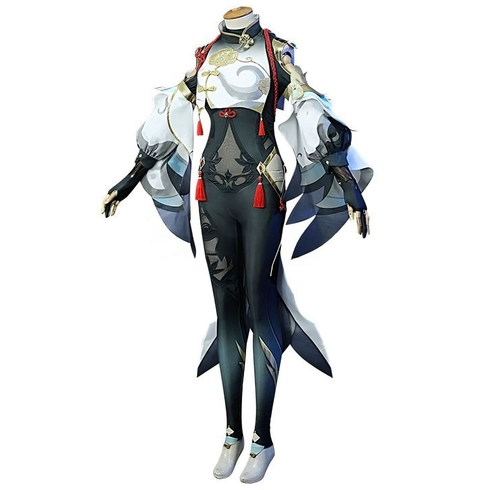 Genshin Impact Shenhe Transparent Version Cosplay Costume