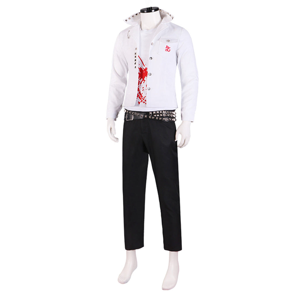 Danganronpa Dangan Ronpa : Trigger Happy Havoc Leon Kuwata Cosplay Costume